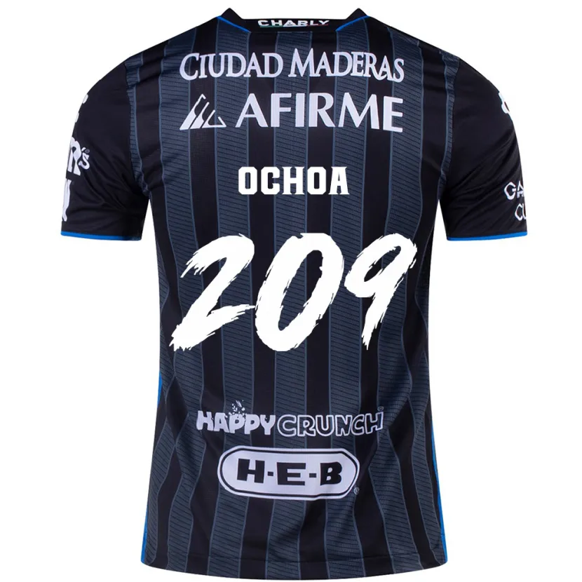 DanxenキッズJosé Ochoa#209白黒アウェイシャツ2024/25ジャージーユニフォーム