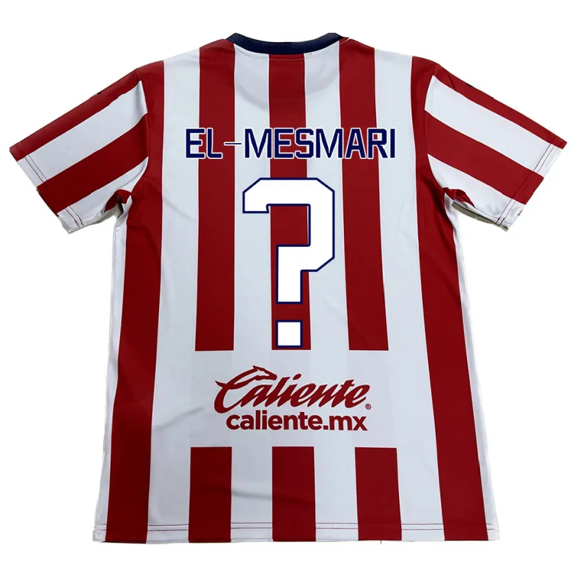 DanxenメンズBruce El-Mesmari#0赤白ホームシャツ2024/25ジャージーユニフォーム