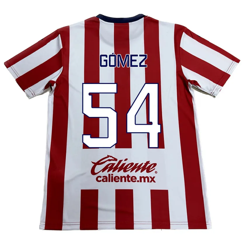 DanxenメンズMiguel Gómez#54赤白ホームシャツ2024/25ジャージーユニフォーム