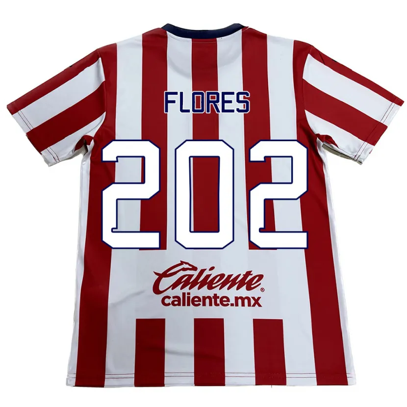 DanxenメンズDaniel Flores#202赤白ホームシャツ2024/25ジャージーユニフォーム