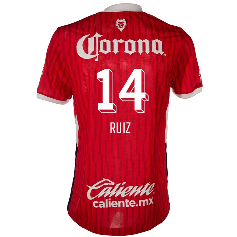 DanxenメンズMarcel Ruiz#14赤白ホームシャツ2024/25ジャージーユニフォーム