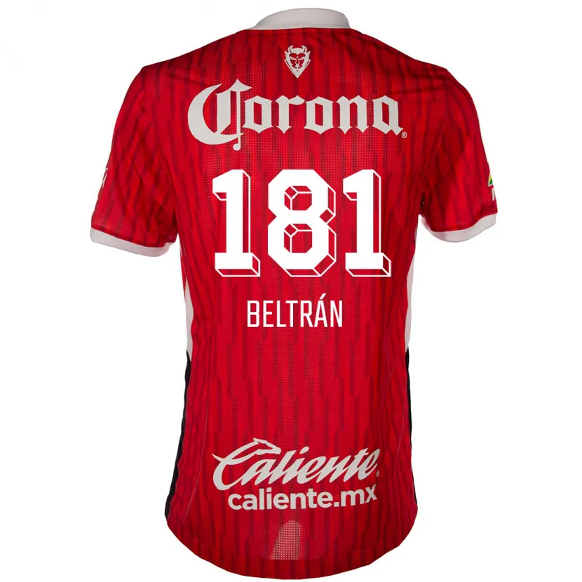 DanxenメンズRonaldo Beltrán#181赤白ホームシャツ2024/25ジャージーユニフォーム