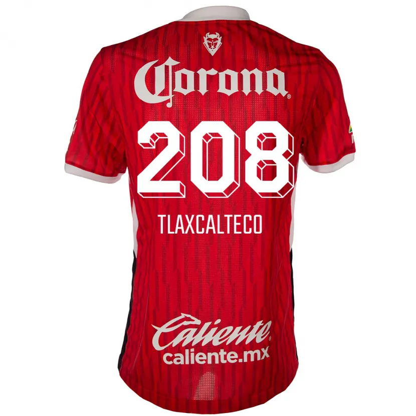 DanxenメンズSait Tlaxcalteco#208赤白ホームシャツ2024/25ジャージーユニフォーム