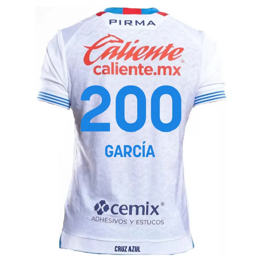 DanxenメンズJorge García#200白青アウェイシャツ2024/25ジャージーユニフォーム