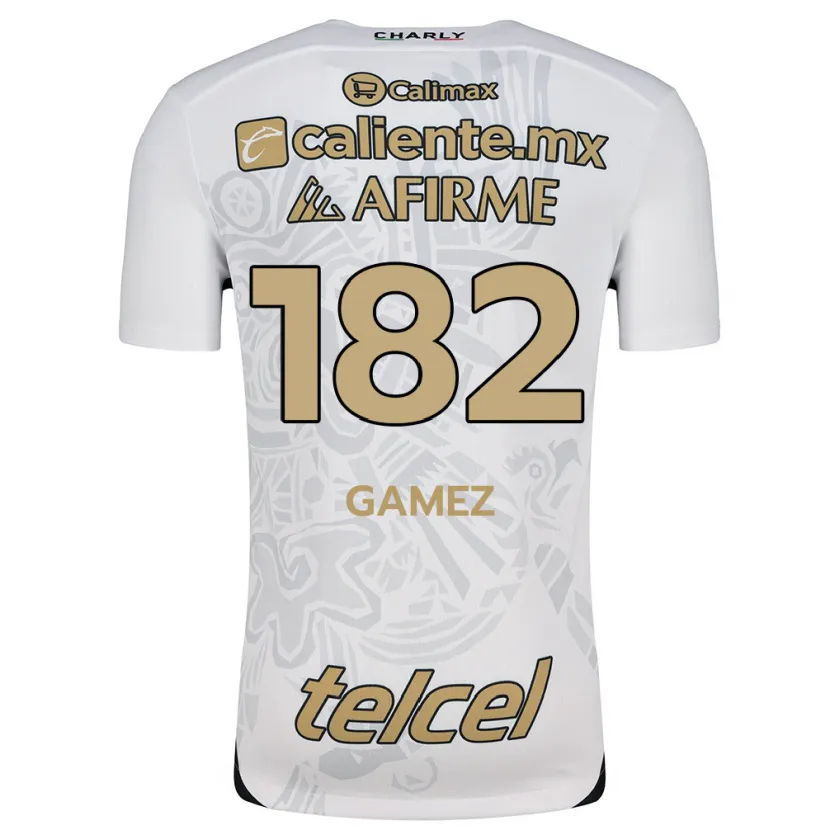 DanxenメンズMark Gamez#182白黒アウェイシャツ2024/25ジャージーユニフォーム