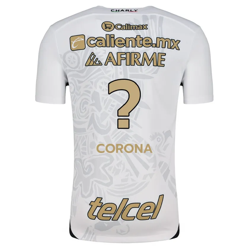 DanxenメンズJosé Corona#0白黒アウェイシャツ2024/25ジャージーユニフォーム