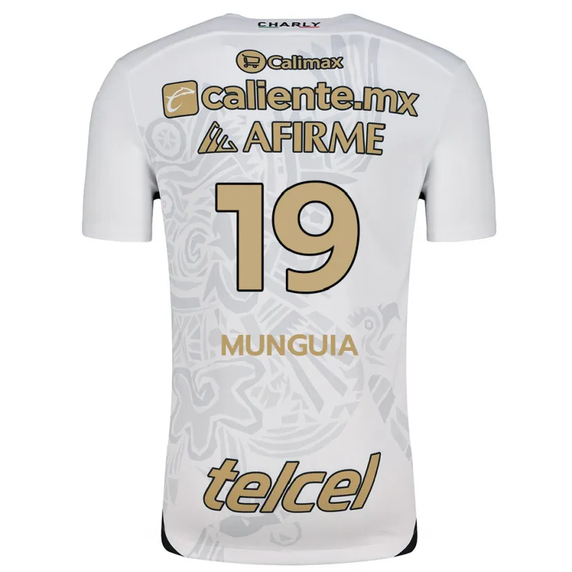 DanxenメンズMariana Munguía#19白黒アウェイシャツ2024/25ジャージーユニフォーム
