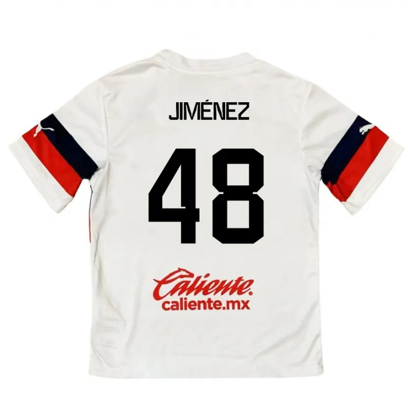 DanxenメンズLeonardo Jiménez#48赤、白アウェイシャツ2024/25ジャージーユニフォーム
