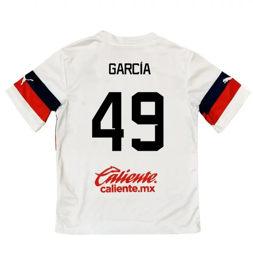 DanxenメンズGilberto García#49赤、白アウェイシャツ2024/25ジャージーユニフォーム