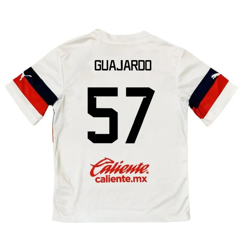 DanxenメンズDylan Guajardo#57赤、白アウェイシャツ2024/25ジャージーユニフォーム