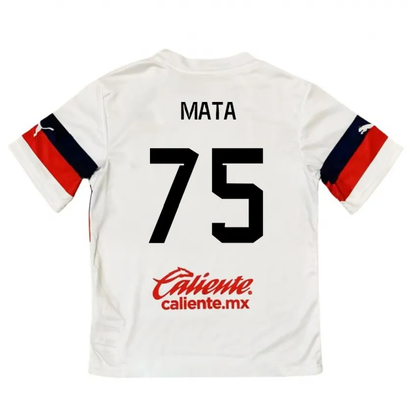 DanxenメンズHugo Mata#75赤、白アウェイシャツ2024/25ジャージーユニフォーム