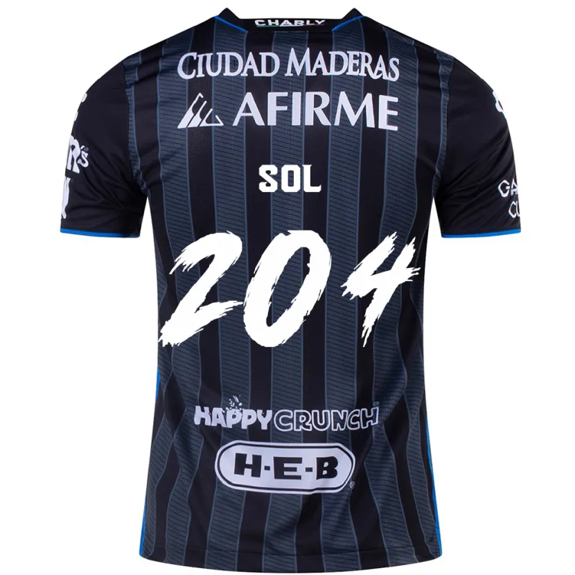 DanxenメンズMartín Sol#204白黒アウェイシャツ2024/25ジャージーユニフォーム