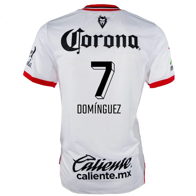 DanxenメンズJuan Domínguez#7赤、白アウェイシャツ2024/25ジャージーユニフォーム