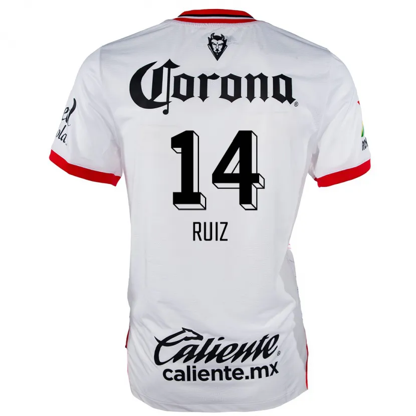 DanxenメンズMarcel Ruiz#14赤、白アウェイシャツ2024/25ジャージーユニフォーム