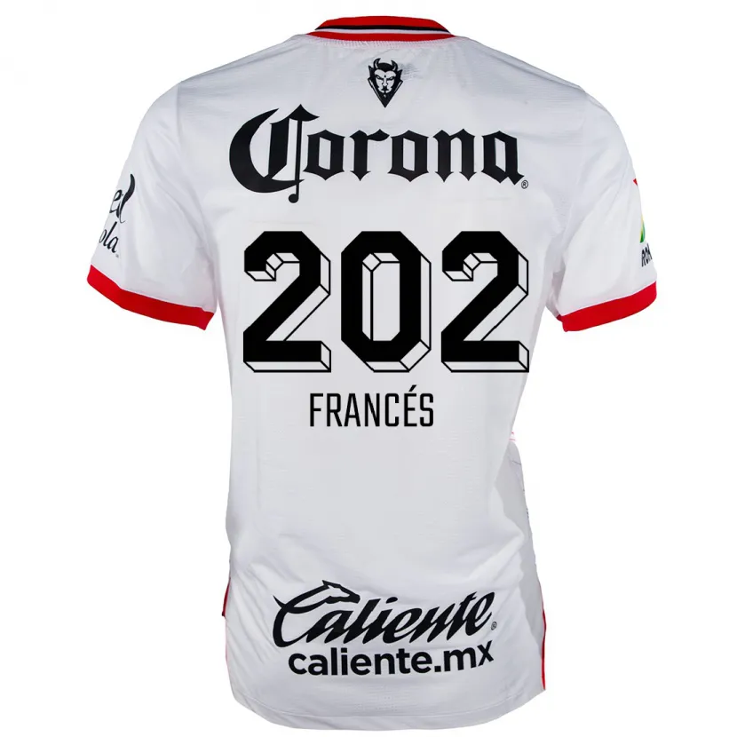 DanxenメンズLenin Francés#202赤、白アウェイシャツ2024/25ジャージーユニフォーム