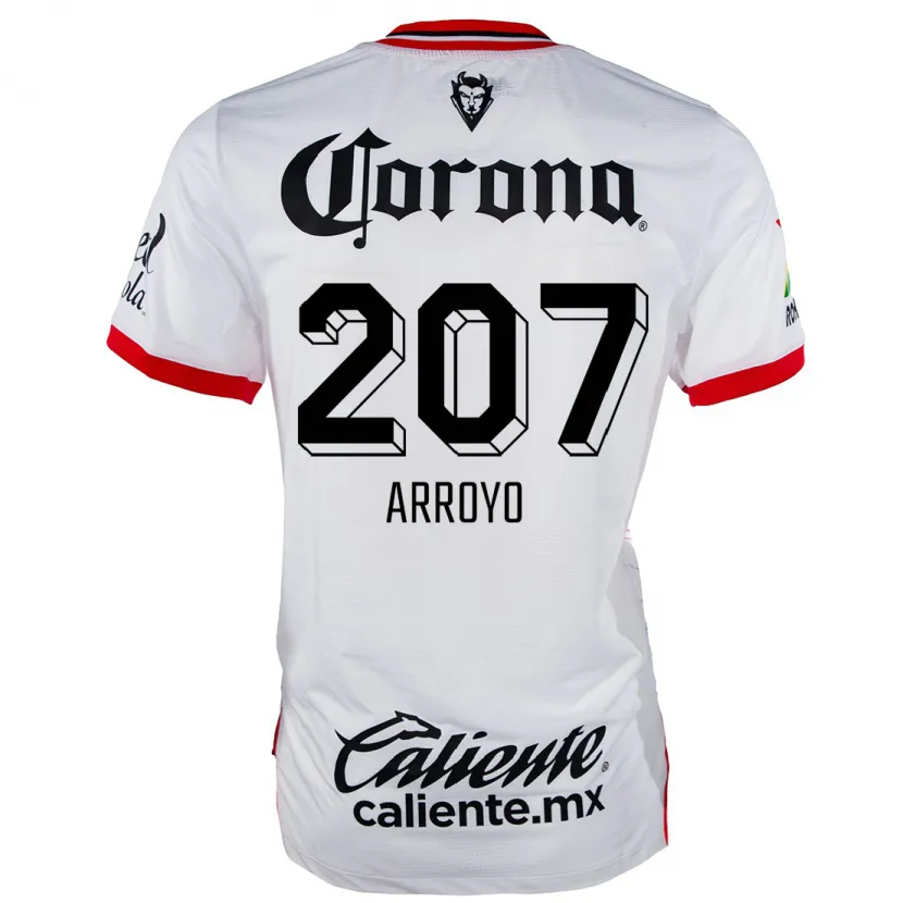 DanxenメンズJosé Arroyo#207赤、白アウェイシャツ2024/25ジャージーユニフォーム