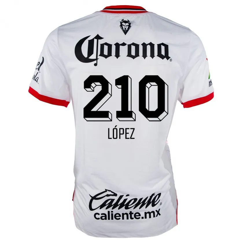 DanxenメンズJuan López#210赤、白アウェイシャツ2024/25ジャージーユニフォーム