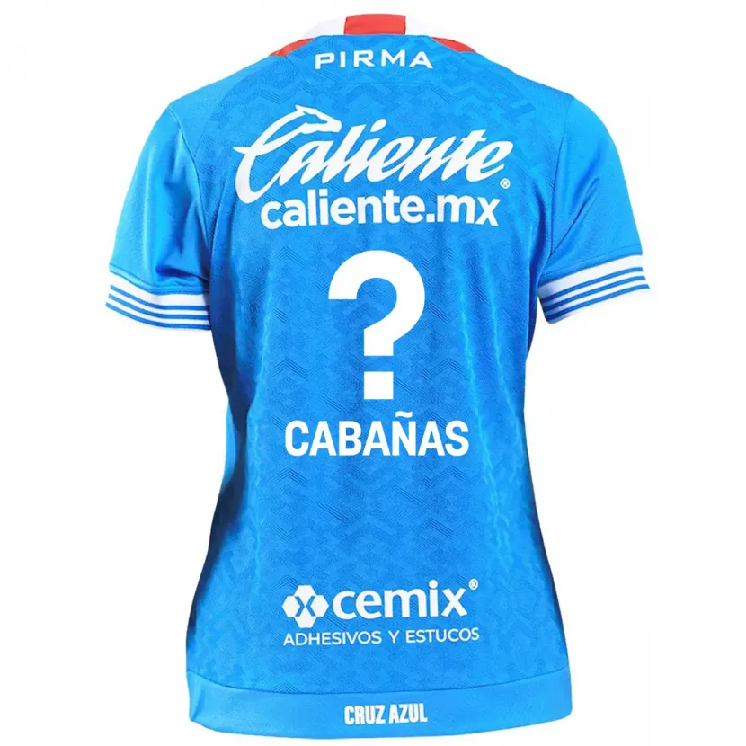 DanxenレディースAlfredo Cabañas#0スカイブルーホームシャツ2024/25ジャージーユニフォーム