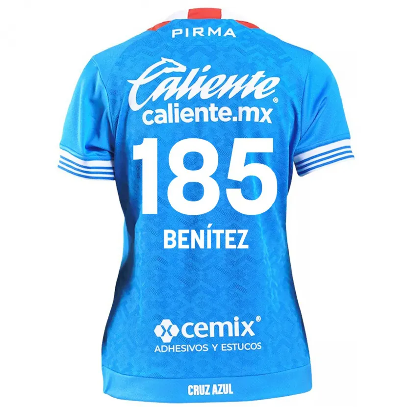 DanxenレディースCristopher Benítez#185スカイブルーホームシャツ2024/25ジャージーユニフォーム
