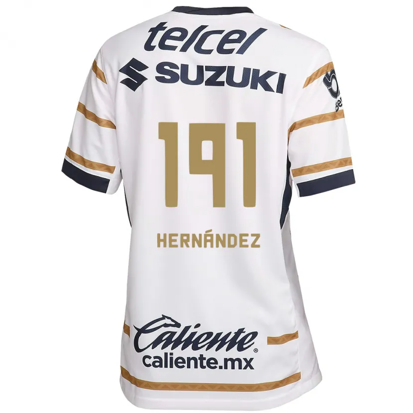 DanxenレディースMarco Hernández#191ホワイトオブシディアンホームシャツ2024/25ジャージーユニフォーム