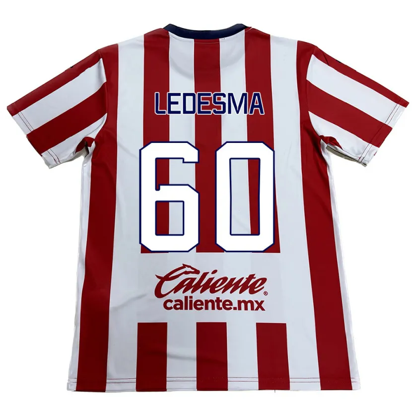 DanxenレディースLuis Ledesma#60赤白ホームシャツ2024/25ジャージーユニフォーム