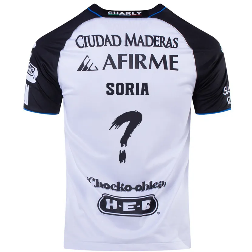 DanxenレディースAndrés Soria#0ブラックブルーホームシャツ2024/25ジャージーユニフォーム