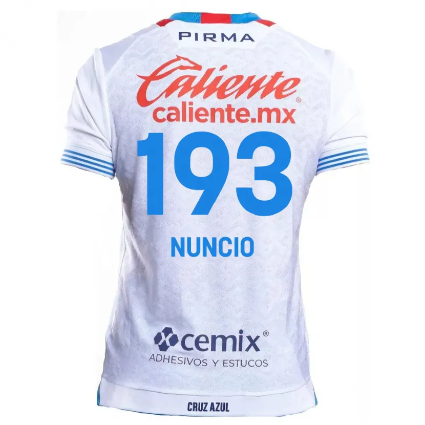 DanxenレディースJorge Nuncio#193白青アウェイシャツ2024/25ジャージーユニフォーム