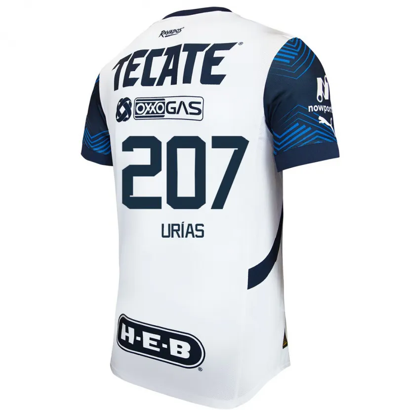 DanxenレディースÁlex Urías#207白青アウェイシャツ2024/25ジャージーユニフォーム