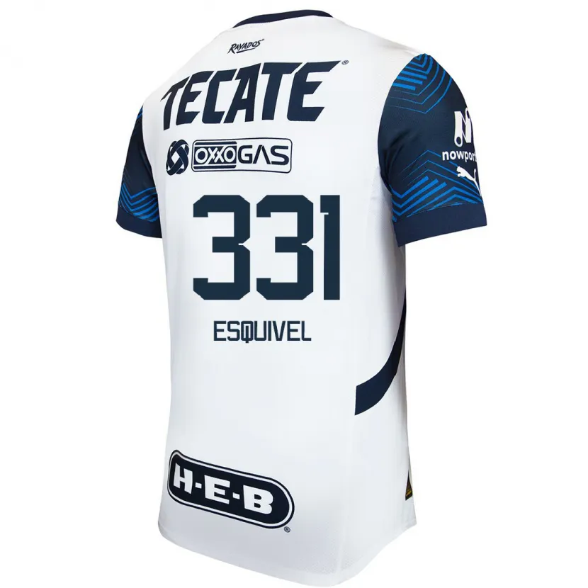 DanxenレディースAbraham Esquivel#331白青アウェイシャツ2024/25ジャージーユニフォーム