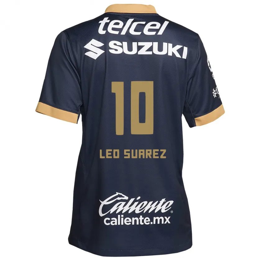 Danxenレディースレオナルド・スアレス#10オブシディアンゴールドホワイトアウェイシャツ2024/25ジャージーユニフォーム