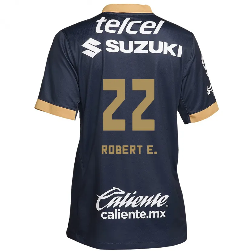 Danxenレディースロバート・エルガス#22オブシディアンゴールドホワイトアウェイシャツ2024/25ジャージーユニフォーム