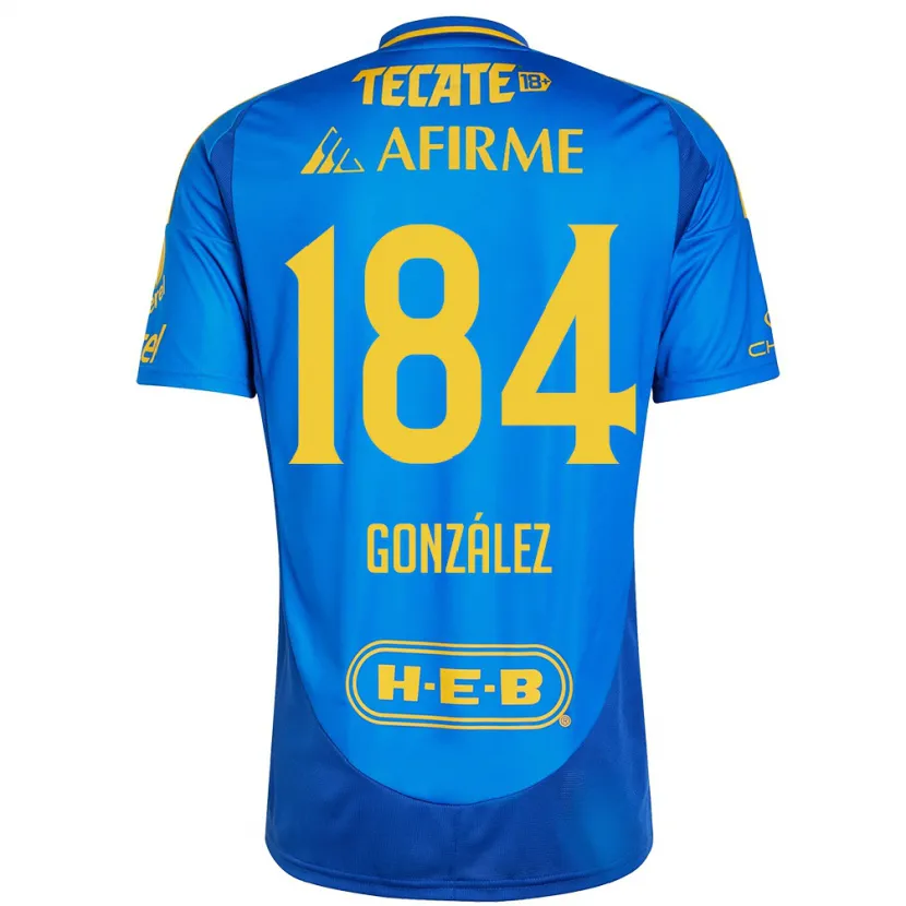 DanxenレディースErick González#184青 黄アウェイシャツ2024/25ジャージーユニフォーム