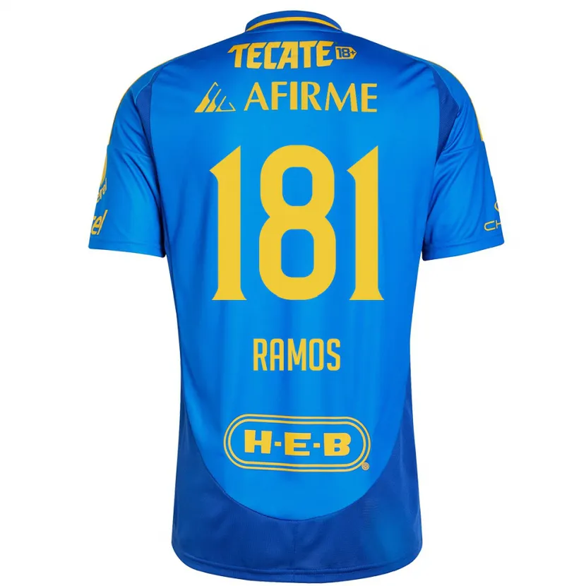 DanxenレディースAnthony Ramos#181青 黄アウェイシャツ2024/25ジャージーユニフォーム