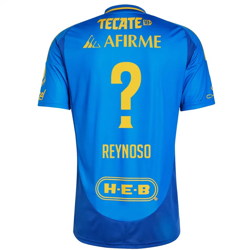 DanxenレディースOmar Reynoso#0青 黄アウェイシャツ2024/25ジャージーユニフォーム