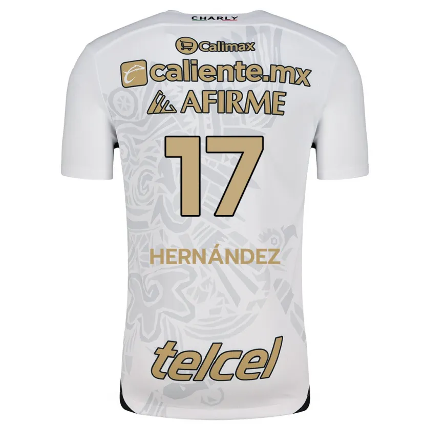 DanxenレディースRubén Hernández#17白黒アウェイシャツ2024/25ジャージーユニフォーム