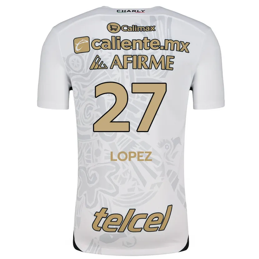 DanxenレディースVictoria López#27白黒アウェイシャツ2024/25ジャージーユニフォーム