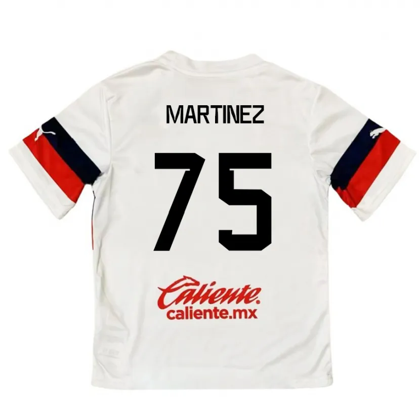 Danxenレディースアイザック・マルティネス#75赤、白アウェイシャツ2024/25ジャージーユニフォーム