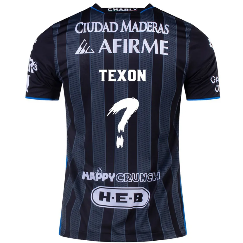 DanxenレディースVianney Texon#0白黒アウェイシャツ2024/25ジャージーユニフォーム