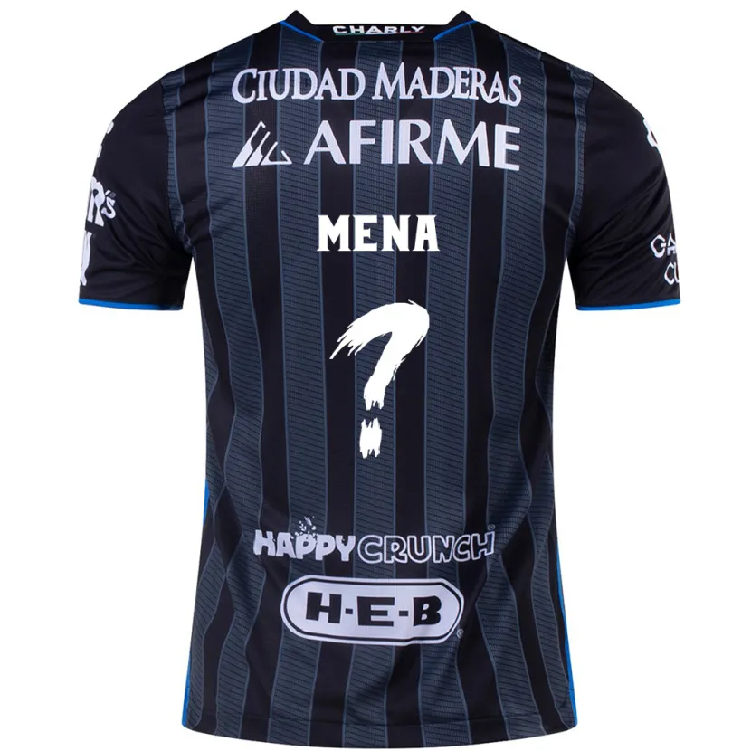 DanxenレディースFelipe Mena#0白黒アウェイシャツ2024/25ジャージーユニフォーム