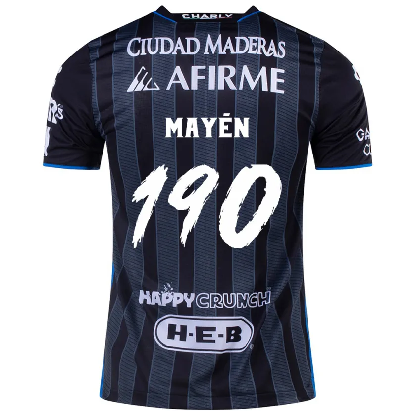 DanxenレディースEduardo Mayén#190白黒アウェイシャツ2024/25ジャージーユニフォーム