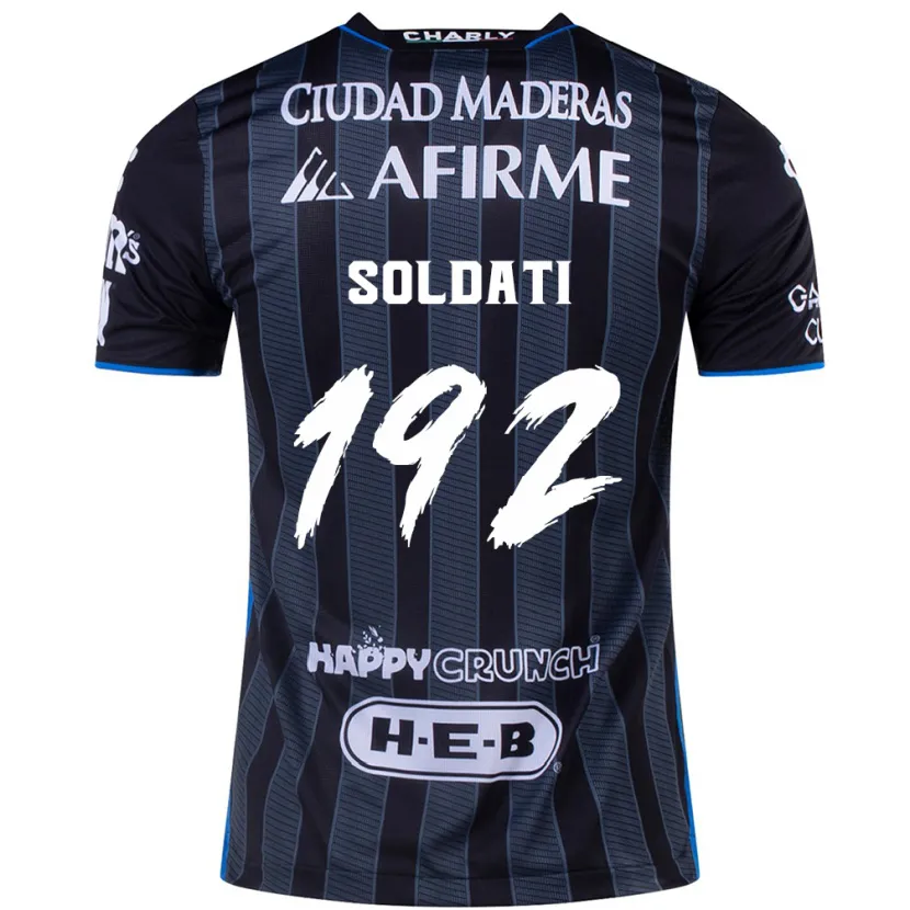 DanxenレディースCarlo Soldati#192白黒アウェイシャツ2024/25ジャージーユニフォーム