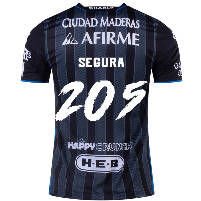 DanxenレディースMathías Segura#205白黒アウェイシャツ2024/25ジャージーユニフォーム