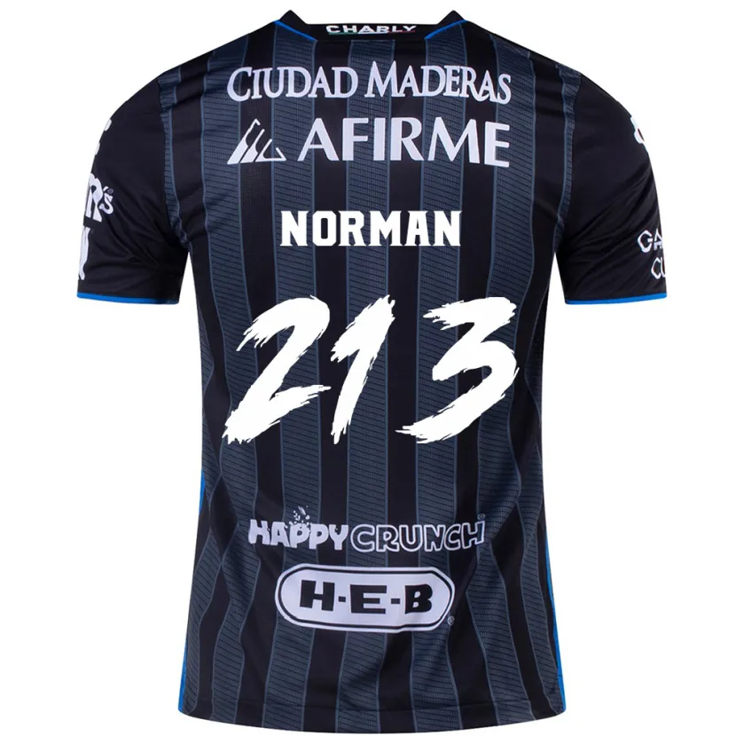 DanxenレディースHumberto Norman#213白黒アウェイシャツ2024/25ジャージーユニフォーム
