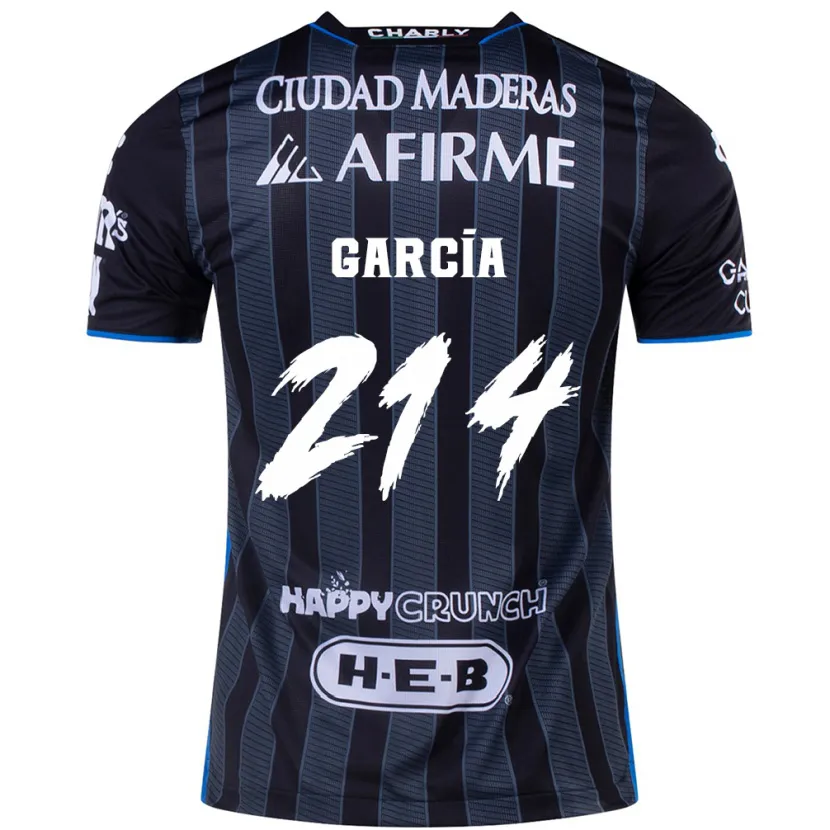 DanxenレディースJosé García#214白黒アウェイシャツ2024/25ジャージーユニフォーム