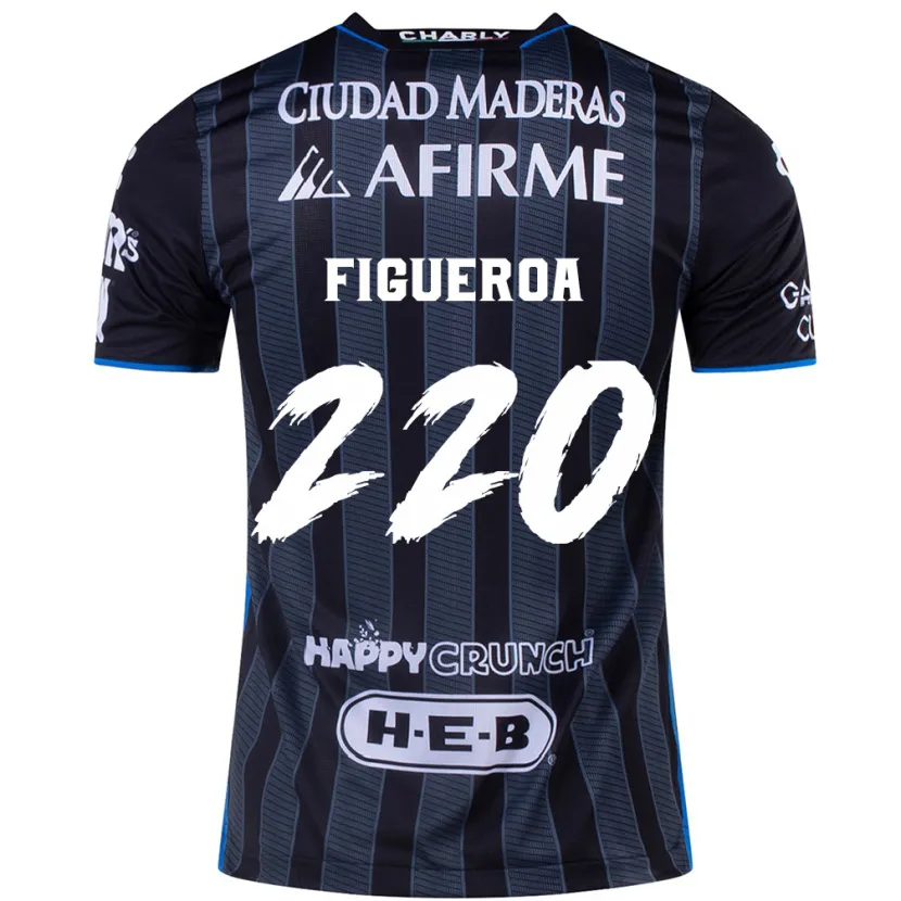 DanxenレディースChristopher Figueroa#220白黒アウェイシャツ2024/25ジャージーユニフォーム