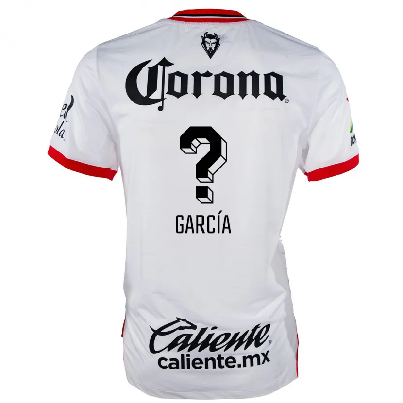 DanxenレディースCarlos García#0赤、白アウェイシャツ2024/25ジャージーユニフォーム