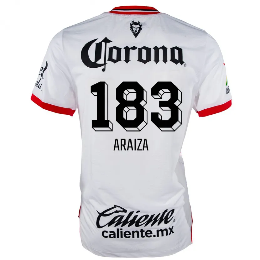 DanxenレディースDaniel Araiza#183赤、白アウェイシャツ2024/25ジャージーユニフォーム