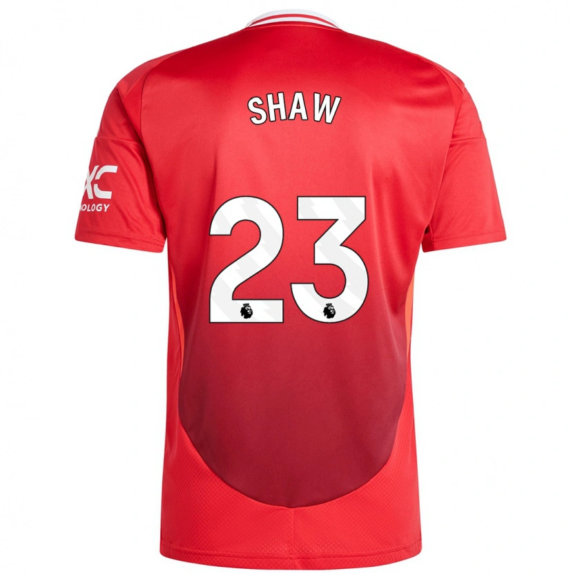 Danxenキッズルーク・ショー#23明るい赤ホームシャツ2024/25ジャージーユニフォーム