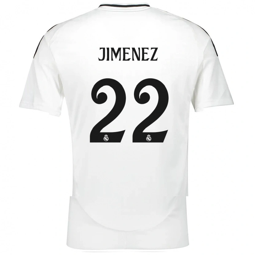 Danxenキッズダビド・ヒメネス#22白ホームシャツ2024/25ジャージーユニフォーム