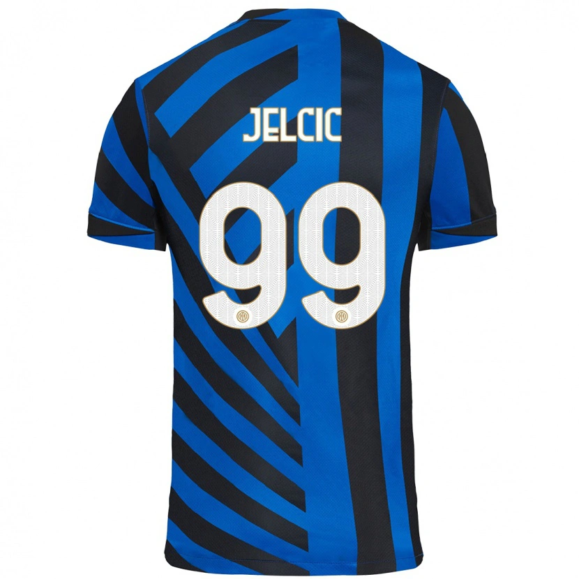 Danxenキッズマヤ・イェルチッチ#99青黒ホームシャツ2024/25ジャージーユニフォーム